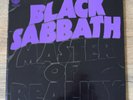 BLACK SABBATH MASTER OF REALITY UK VINYL LP 1ST PRESS VERTIGO SWIRL POSTER EX+