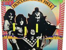 KISS   Hotter Than Hell   Early Blue Label w/ Metallic Text   Printed Inner Slv