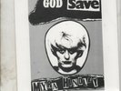 SEX PISTOLS God Save the Queen A&M w/PS REPRO Myra H Ronnie Biggs PUNK ROCK