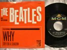 The Beatles With Tony Sheridan WHY / Cry For A Shadow 45 MGM