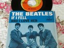 The Beatles-If I Fell/And I Love Her-Vinyl 45 w/Picture Sleeve-West Coast