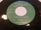SARA 1032 Supremes Four Orig RARE Doo Wop R&B 45 I Love You, Patricia VG+