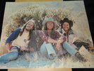 AMERICA HAT TRICK ORG 1973 JAPAN WARNER P-8373W HUGE POSTER OBI SEALS CROFTS