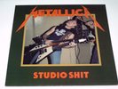 METALLICA - STUDIO SHIT 1983 - LP WHITE VINYL RARE ALBUM DEMOS ROUGH MIXES V551