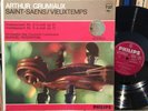 SAINT-SAENS VIEUXTEMPS ARTHUR GRUMIAUX Violin PHILIPS 835 253 LY ED1 Holland NM