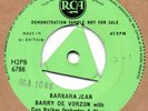 BARBARA JEAN - BARRY DE VORZON 1 sided demo TEEN POP -