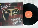 SWEET GIVE US A WINK CAPITOL ECS-80460 Japan VINYL LP