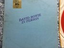 David Bowie-David Bowie In Person Red Vinyl Trade Mark Of Quality Lp + Insert