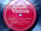 Leopold Stokowski 78rpm Single 12-inch Victrola Records #74684 Walkure