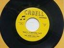 Third Soul Trio That's a Natural Fact Cabell Northern Soul Garage 45 VG+