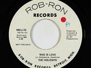 Funk Soul 45 - Holidays - This Is Love - Rob-Ron - VG+ mp3