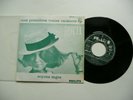 Disque 45 Tours France Gall (encart juke box d'origine) mes premières vraies vac