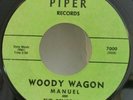 Manuel and The Renegades WOODY WAGON / SURF WALK (RARE SURF R&R 45) PLAYS VG++