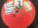 78 RPM LOUIS ARMSTRONG - C'est si bon  - La vie en rose (Piaf) DECCA MU 60492