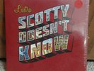3- LUSTRA Scotty Doesn't Know SEALED Vinyl Solid Red Color 7