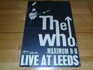 THE WHO - Live At Leeds - Poster only