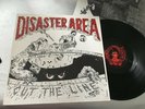 DISASTER AREA Cut The Line 1990 LP ED1 BONZEN REC OIS Germany Speed Skate Punk