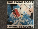 The Stone roses I wanna be adored 12” vinyl inc art print ORE Z 31
