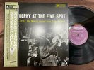 MINT  ERIC DOLPHY AT THE FIVE SPOT NEW JAZZ VIJ 210 OBI STEREO JAPAN Vinyl LP