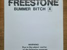 FREESTONE bummer bitch RARE rock PUNK 45 TEST PRESSING last laugh records