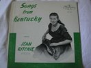JEAN RITCHIE SONGS FROM KENTUCKY VINYL LP 1956 WESTMINSTER MONO OLD JOE CLARK