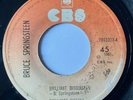 BRUCE SPRINGSTEEN - Valentine's Day / Brilliant Disguise - RARE COSTA RICA 45