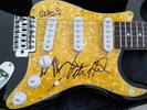 New Order Signed Guitar Joy Division CD LP Vinyl Rarität