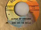 45rpm Gino & the Dells Doo Wop GOLDEN CREST Alter of Dreams