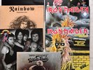 7 x Rock LP´s - Black Sabbath, Iron Maiden, Rainbow, Rose Tattoo, White Snake