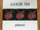 Alkaline Trio - Goddamnit LP 2015 - Clear Blue/Black Smoke Vinyl