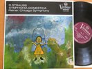 VICS 1004 ED1 Strauss Symphonia Domestica Fritz Reiner NEAR MINT RCA Stereo Plum