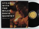 MILES DAVIS QUINTET Steamin' PRESTIGE LP mono  