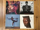 4 x LP Grace Jones - Island Life, Warm Leatherette, Inside Story