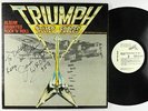 Triumph - Allied Forces 2xLP - RCA PROMO Autograph
