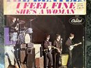 BEATLES I Feel Fine Pic Sleeve 45 1964 Capitol ORIG US PRESS VG+/VG