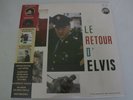 ELVIS PRESLEY. 'Le retour d'Elvis' & 'His hand in mine' . Blue & white. Limited