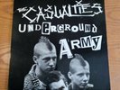 THE CASUALTIES Underground Army Blue Vinyl Original War Version RARE With Insert