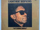 Let's Work Awhile, by Lightnin’ Hopkins UK 1971 Blue Horizon