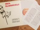Neil Hamburger - America's Funnyman Vinyl Record LP w/ Newsletter tim and eric