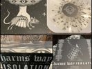 HARMS WAY Isolation LP Splatter Vinyl 1st Press 500-incendiary trapped under ice