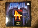 Anvil Forged In Fire Record 1984 Vintage Metal Vinyl Lp VG+