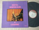 MEMPHIS SLIM Recital A Lusanne US 1st Press Blues LP MUSIDISC Lbl. SIGNED NM