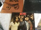 3 1979-80 AC/DC BLACK IN BLACK/ FOR THOSE ABOUT/ HIGHWAY TO HELL ROCK LP RECORDS