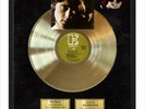 THE DOORS THE DOORS VINYL GOLD RECORD WITH METAL PLAQUES AND PRINTED SIGNATURE