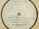 white Sample Record label Victor 78rpm - Jean Goldkette Orchestra - Idolizing