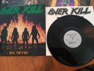 Overkill Feel the Fire LP 1985 Megaforce Records MRI 1469