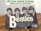 THE BEATLES [ALL YOU NEED IS LOVE] EX 1967 SPANISH 45 Odeon