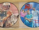 DEATH: Leprosy LP Pic Disc + Spiritual healing LP Pic Disc ORIG. Under One Flag