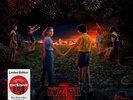 Stranger Things Season 3 Soundtrack Red White + Blue Splatter Vinyl Target
