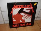 Metallica - Kill 'Em All LP vinyl VERTIGO 838142-1 Diamond Head Iron Maiden